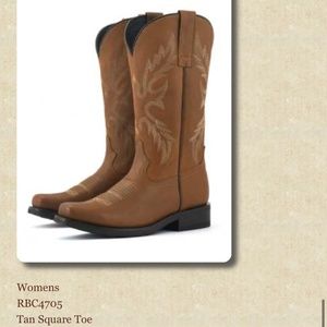Tan Cowgirl Boots